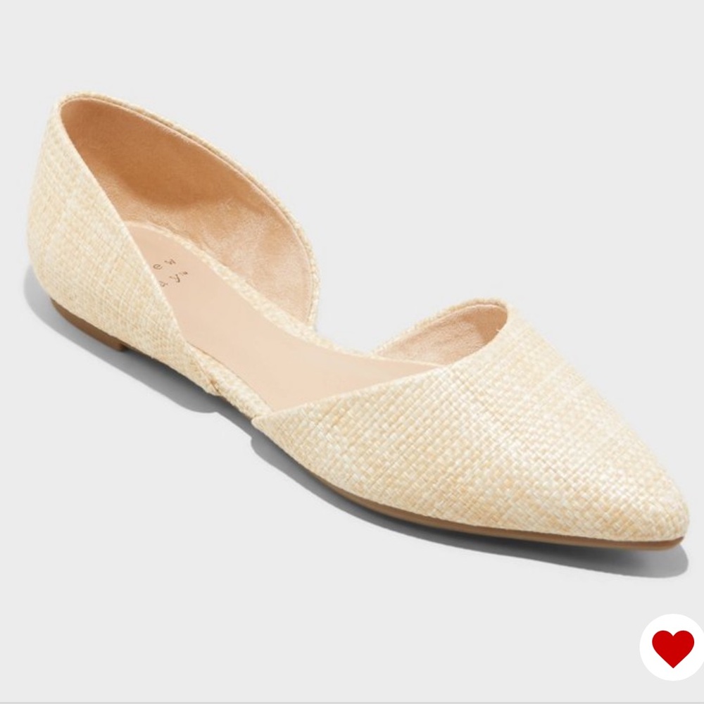 A New Day Julie Ballet Flats with Memory Foam Insole